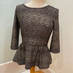 Black and Gold Bar III top